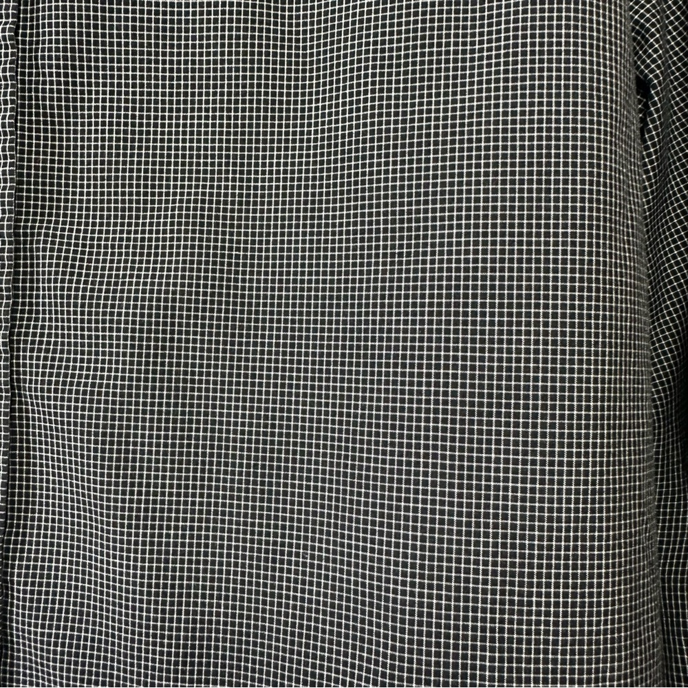 Ralph Lauren Men’s Black & White Plaid Casual Button Down Shirt- Size 16 Neck - Picture 8 of 10